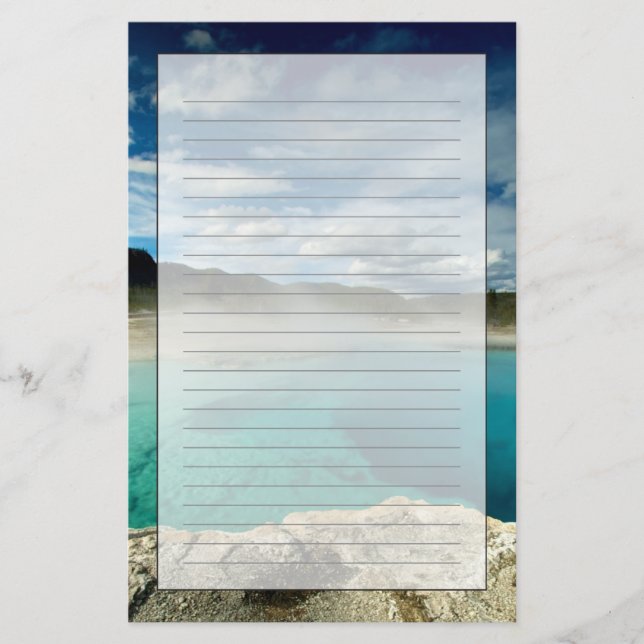 Yellowstone Briefpapier (Vorderseite)