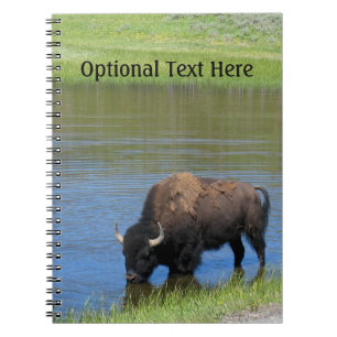 Yellowstone Buffalo Souvenir Notizblock