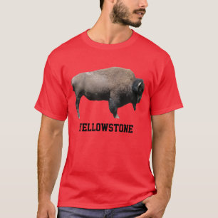 Yellowstone-Büffel T-Shirt