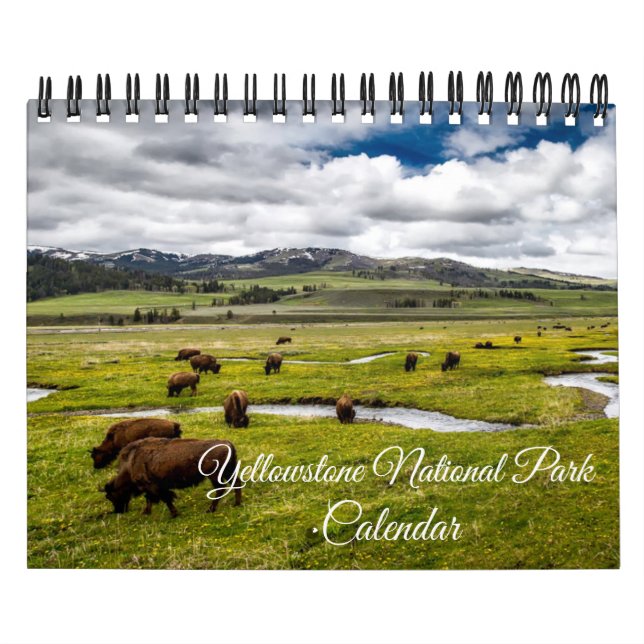 Yellowstone Calendar Kalender (Titelbild)