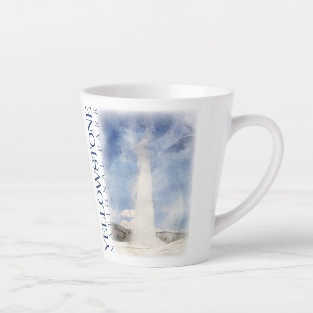 Yellowstone Coffee Cup, alte treue Tasse (Rechts)