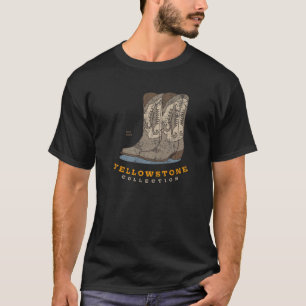 Yellowstone Collection Cowboy Boots Two Step Boogi T-Shirt