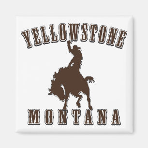 Yellowstone-Cowboy Magnet