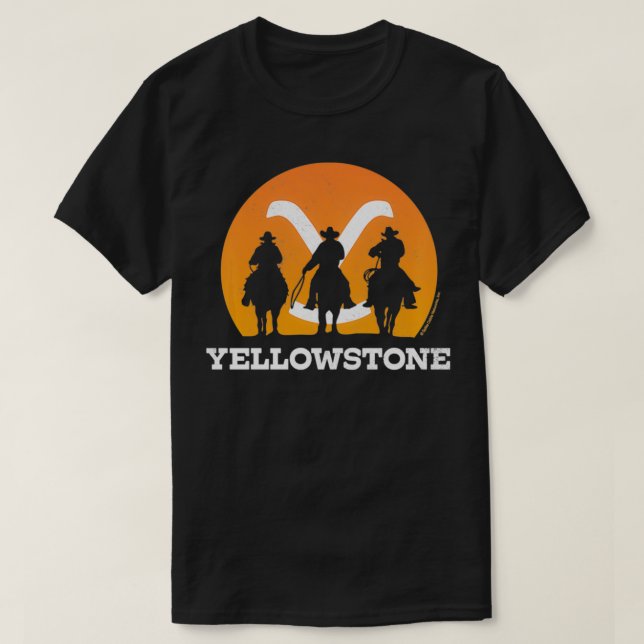 Yellowstone Cowboy Sunset Pullover (Design vorne)