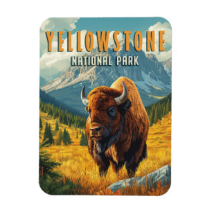 Yellowstone: Eine Retroreise Magnet