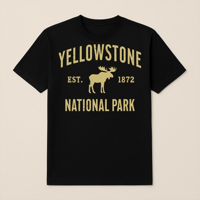 Yellowstone Elch T - Shirt (Von Creator hochgeladen)