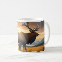 Yellowstone Elk-Tasse