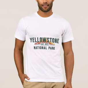 Yellowstone Est. 1872 Old Faithful Vintage Park T-Shirt