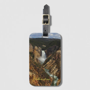 Yellowstone Falls Luggage Tag Gepäckanhänger
