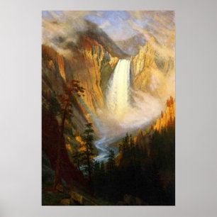 Yellowstone fällt Plakat
