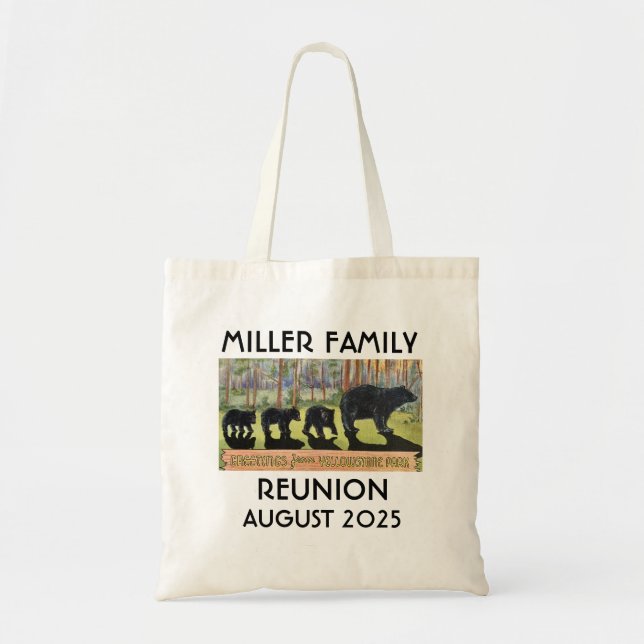 Yellowstone Family Wiedersehen Custom Tragetasche (Vorne)