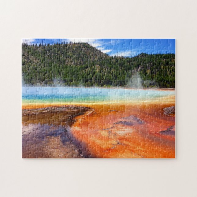 Yellowstone-Farben-Töpfe Puzzle (Horizontal)