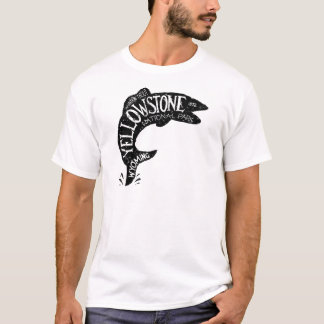 Yellowstone-Fischen T-Shirt