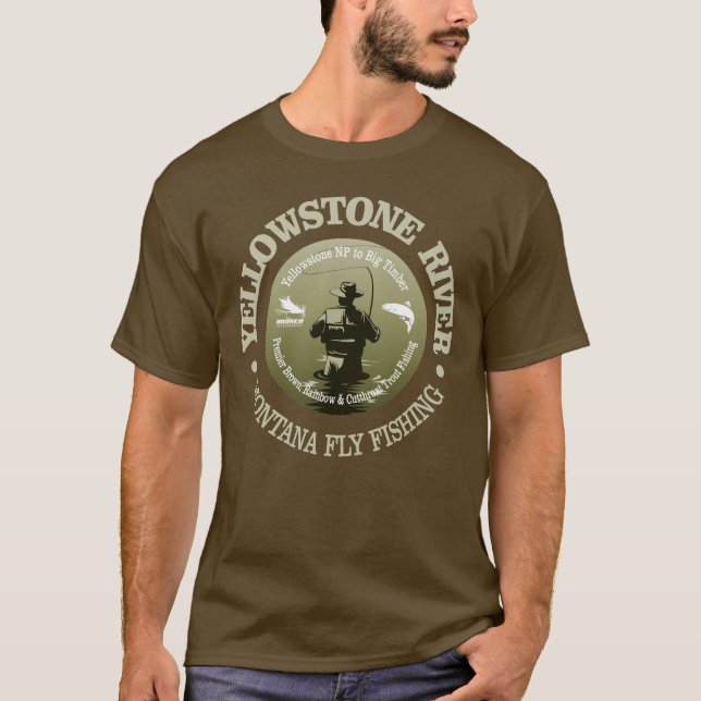 Yellowstone-Fluss (FF) T-Shirt (Vorderseite)