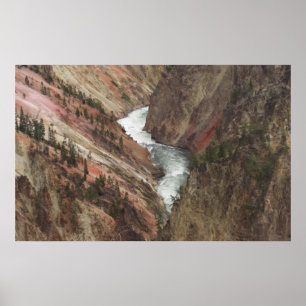 Yellowstone-Fluss Poster