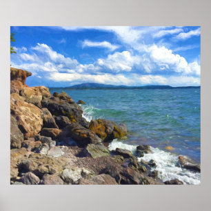 Yellowstone-Fluss Poster