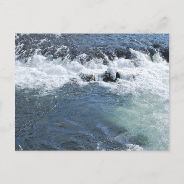 Yellowstone-Fluss Postkarte (Vorderseite)