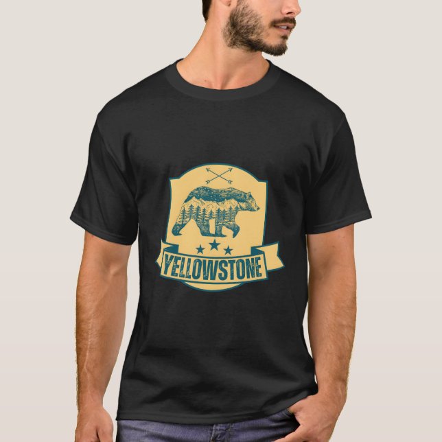 Yellowstone � Geist der Berge T-Shirt (Vorderseite)
