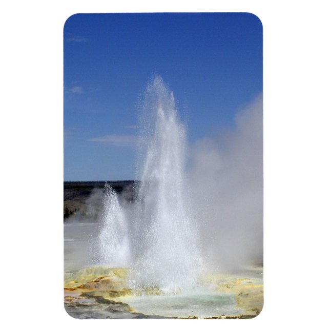 Yellowstone Geyser Magnet (Vertikal)