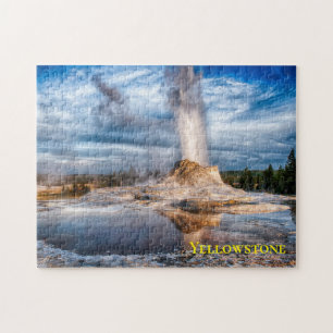 Yellowstone-Geysir-Spiel-Puzzlespiel Puzzle