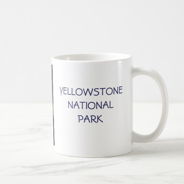Yellowstone-Geysir Tasse (Rechts)
