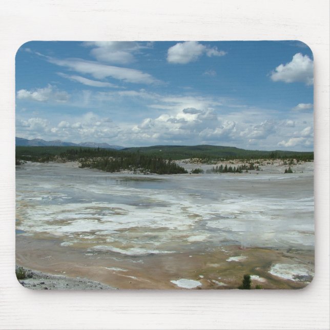 Yellowstone heiße Erde, Geyser Mousepad (Vorne)
