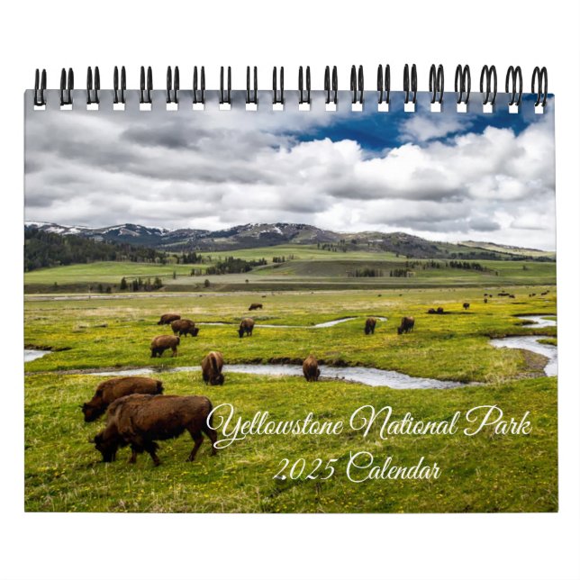Yellowstone-Kalender Kalender (Titelbild)
