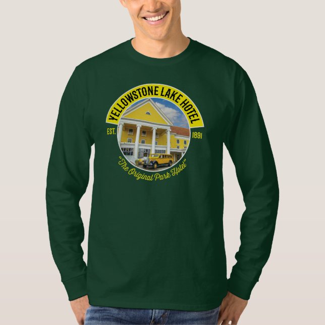 Yellowstone Lake T - Shirt (Vorderseite)