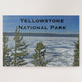 Yellowstone Landscape Foto American National Park Puzzle