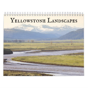 Yellowstone Landschaften Kalender
