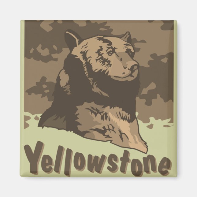 Yellowstone Magnet (Vorne)