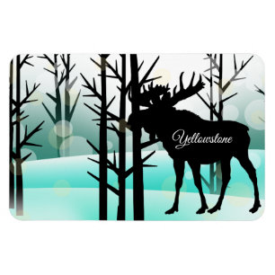 Yellowstone Magnet-Moose Magnet