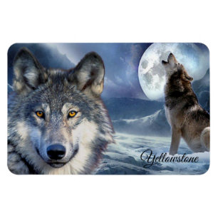 Yellowstone Magnet-Wolf Magnet