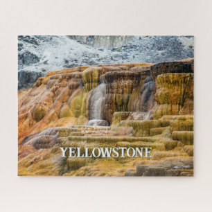 Yellowstone-Mammutfedern Puzzle