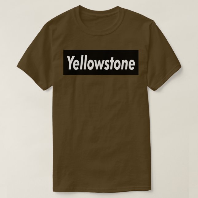 Yellowstone Meat Braunes T-Shirt (Design vorne)