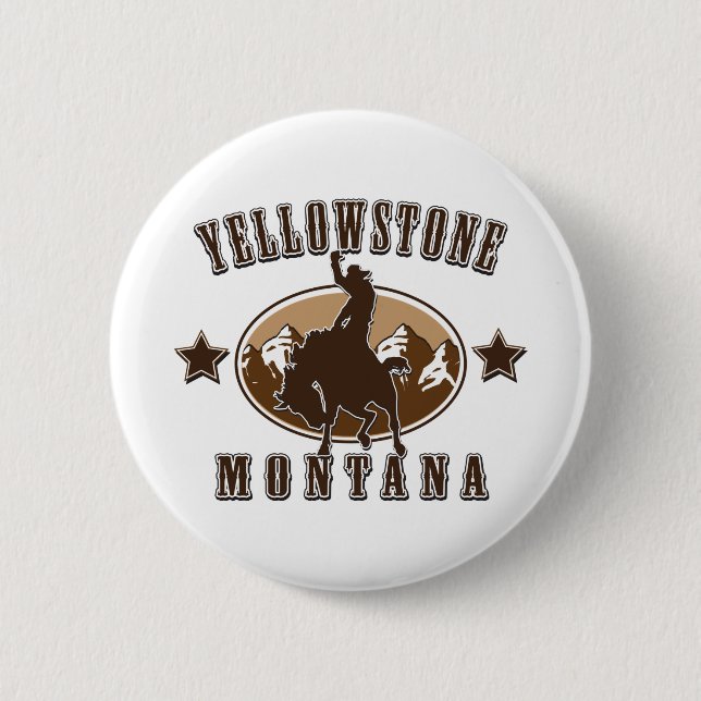Yellowstone-Montana Button (Vorderseite)