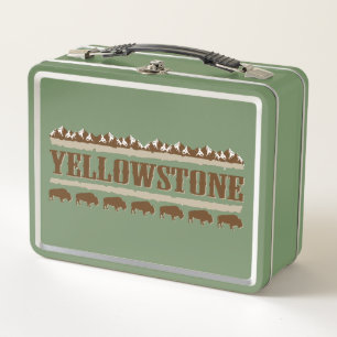 Yellowstone Montana Metall Brotdose