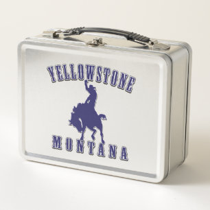 Yellowstone Montana Metall Brotdose