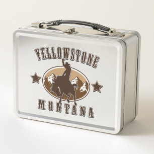 Yellowstone Montana Metall Brotdose
