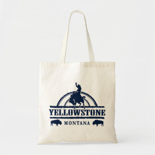 Yellowstone Montana Rodeo Cowboy Tragetasche