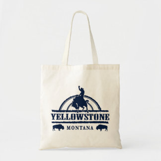 Yellowstone Montana Rodeo Cowboy Tragetasche