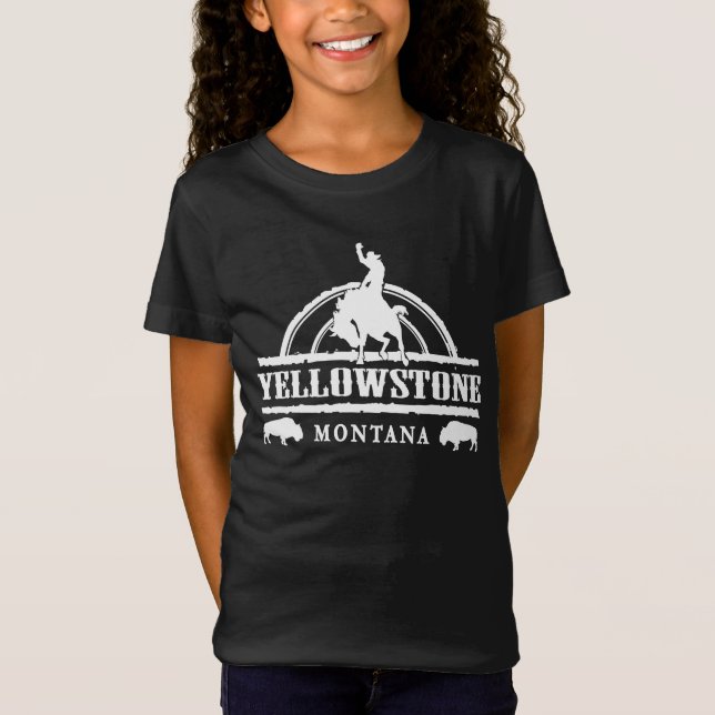 Yellowstone Montana T-Shirt (Vorderseite)