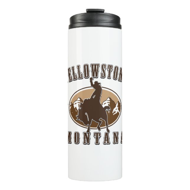 Yellowstone-Montana Thermosbecher (Vorderseite)