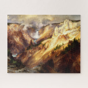 Yellowstone Moran Grand Canyon Wasserfall Puzzle