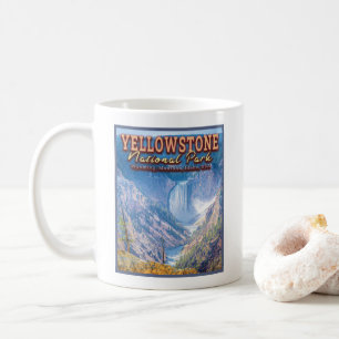 YELLOWSTONE NATIONAL PARK, WYOMING, MONTANA, IDAHO KAFFEETASSE