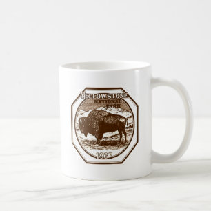 Yellowstone Nationalpark 1937 Vintage Tasse