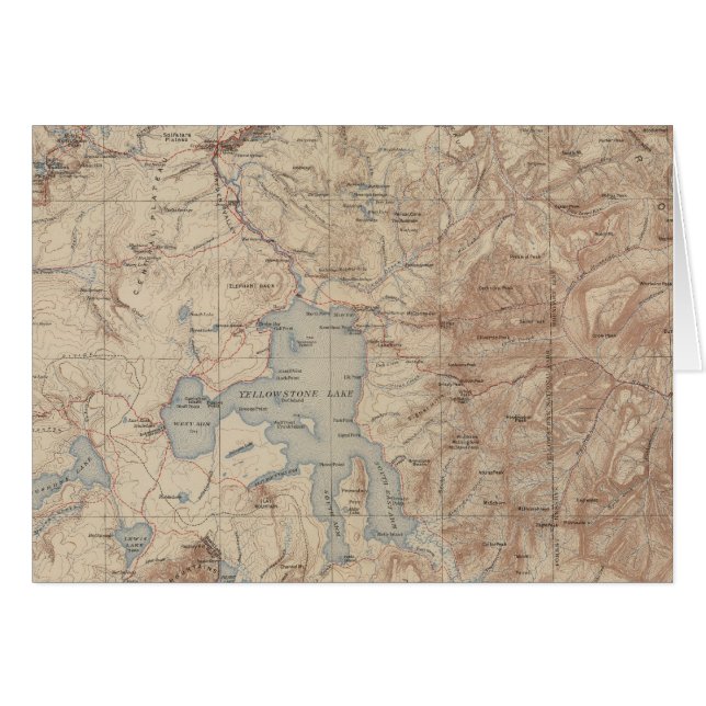 Yellowstone-Nationalpark 2 (Vorderseite (Horizontal))
