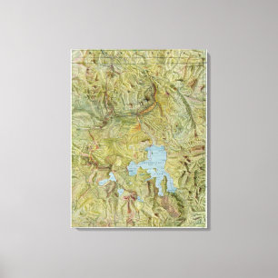 Yellowstone-Nationalpark 3 Leinwanddruck