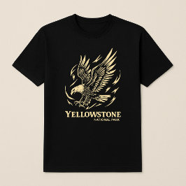 Yellowstone Nationalpark Adler Vintag T-Shirt