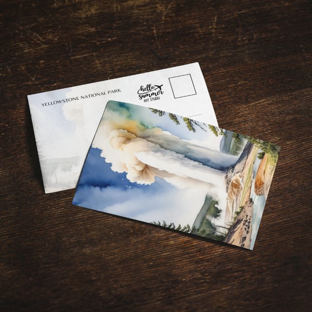 Yellowstone Nationalpark Alte Treppe Einladung (Von Creator hochgeladen)